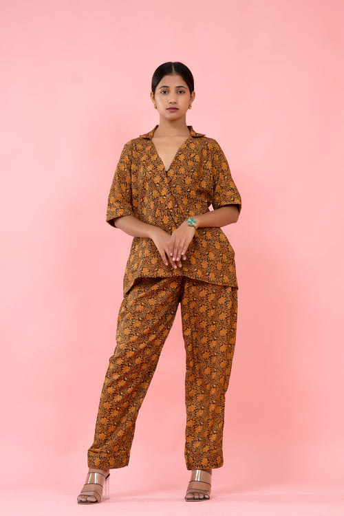Amber Blossom Co-Ord Set