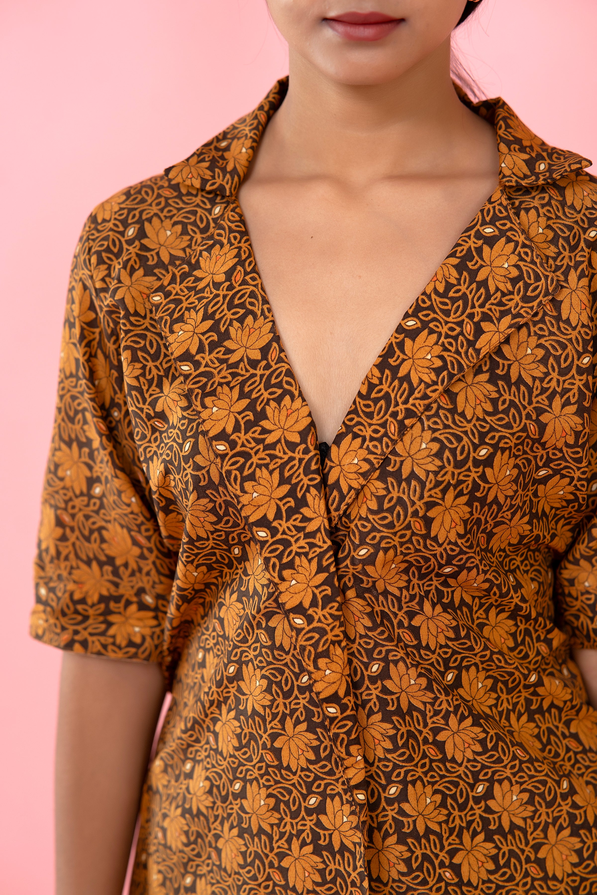 Amber Blossom Co-Ord Set