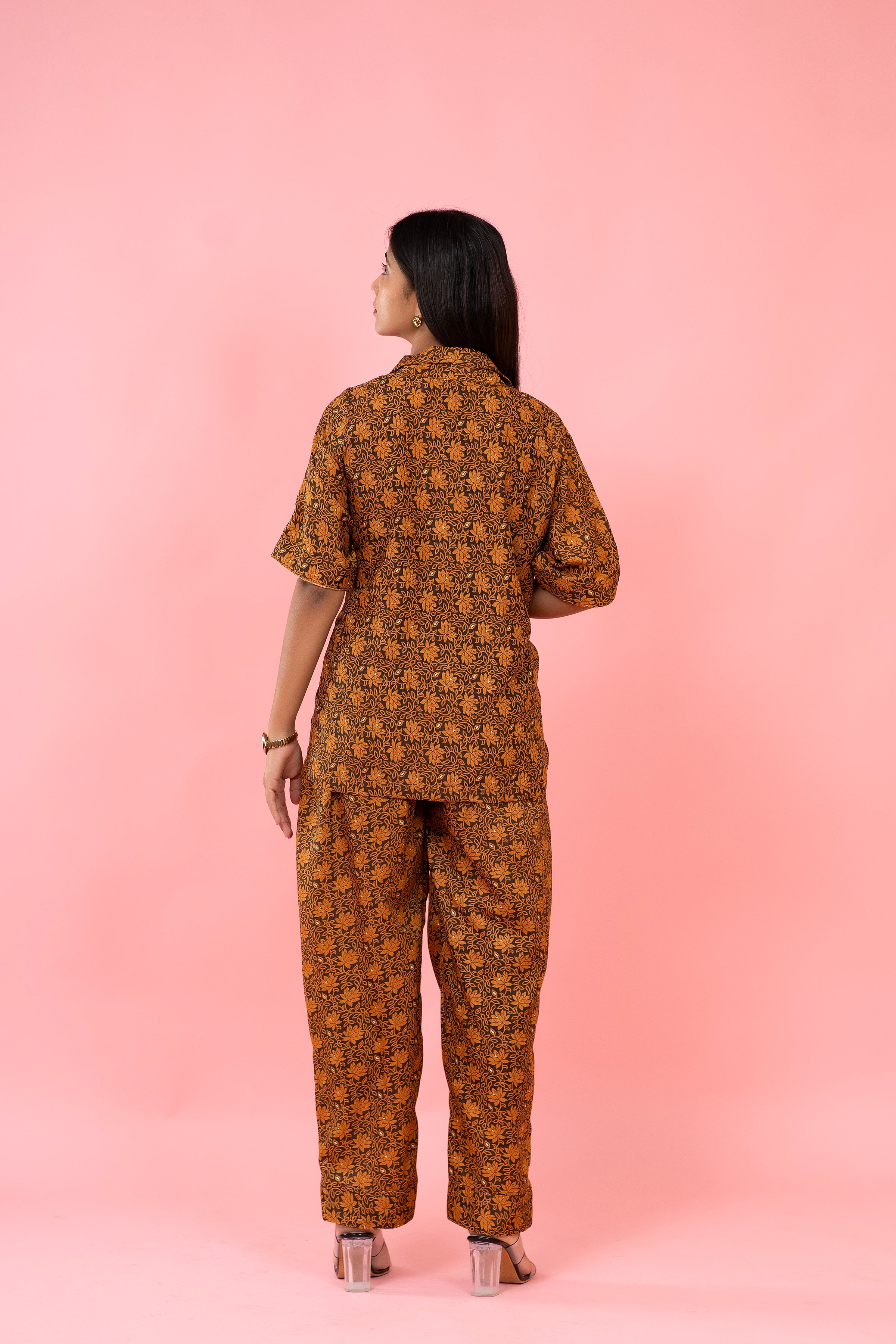Amber Blossom Co-Ord Set