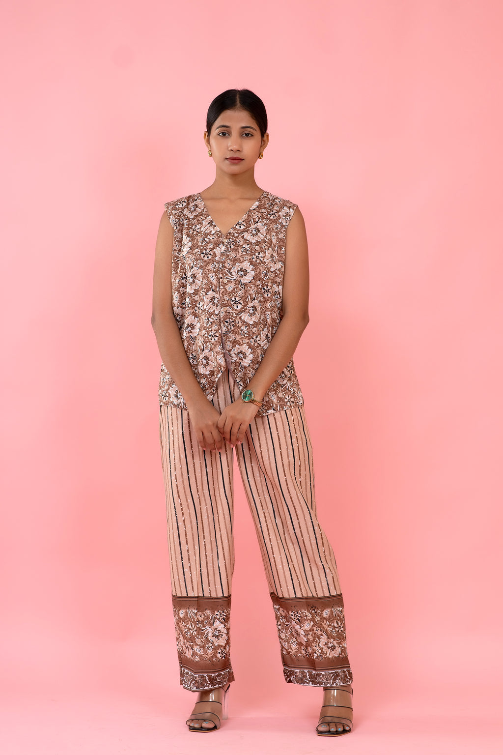 Blush Meadow Printed Co-Ord Set