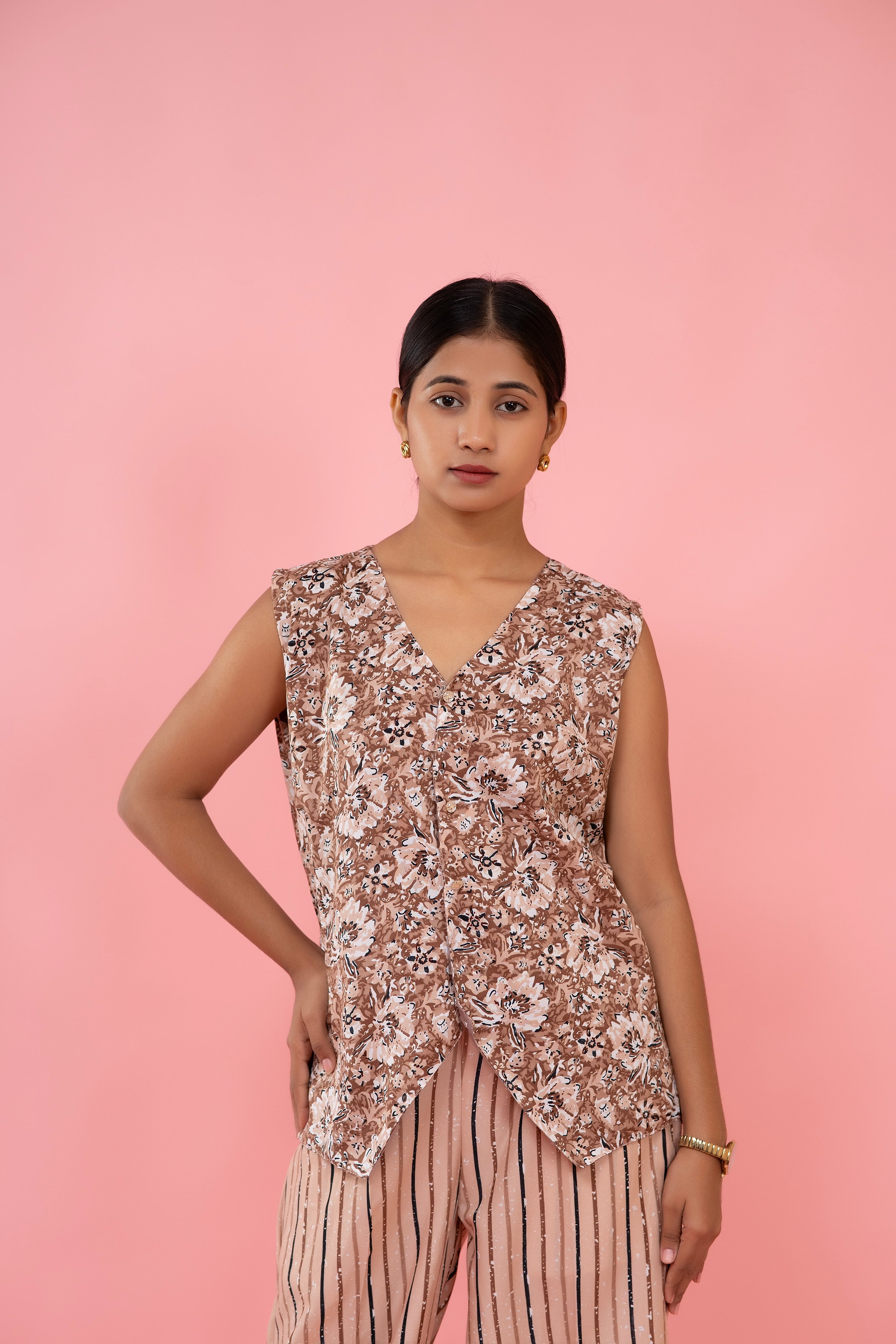 Blush Meadow Printed Co-Ord Set