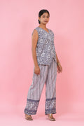 Lavender Bloom Printed Co-Ord Set