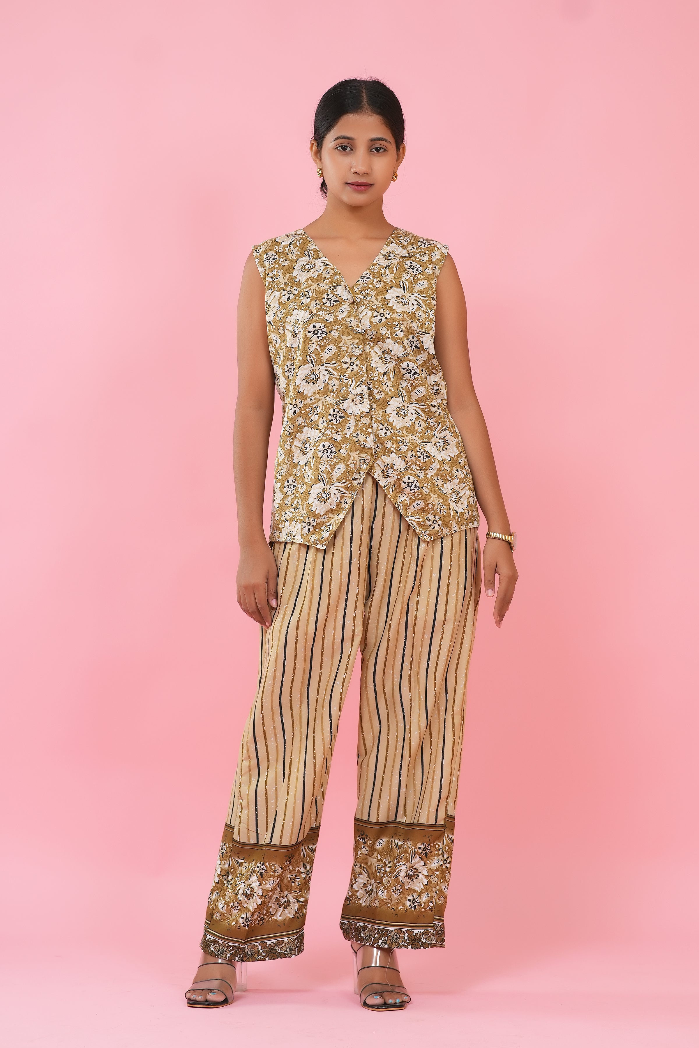 Golden Meadow Printed Co-Ord Set