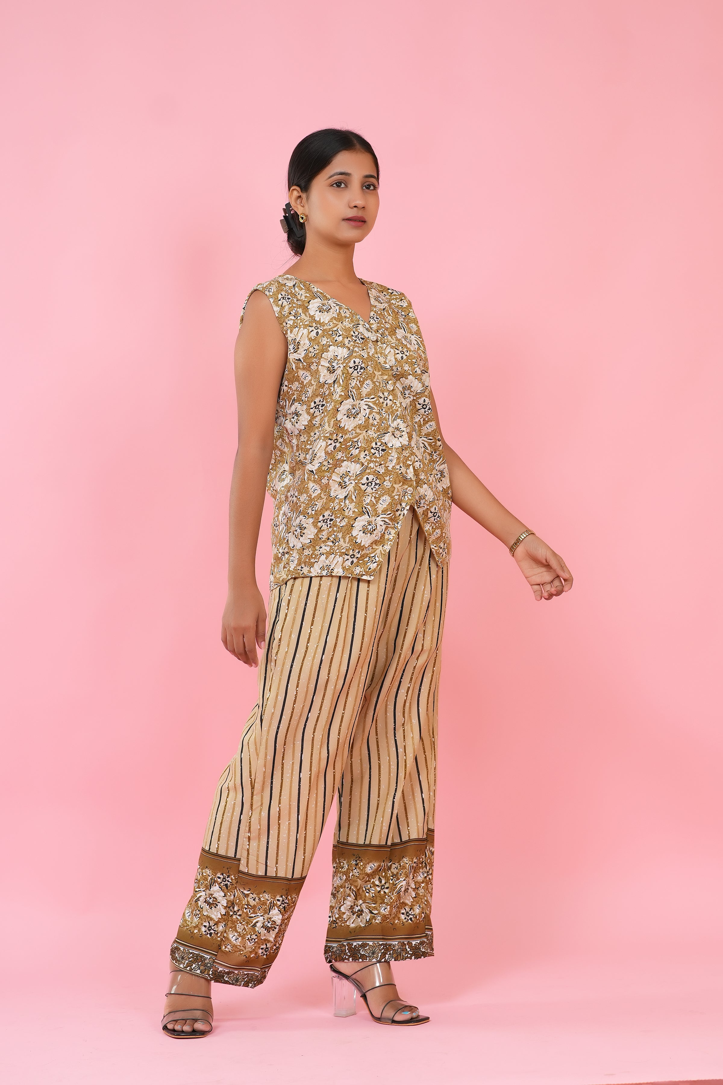 Golden Meadow Printed Co-Ord Set