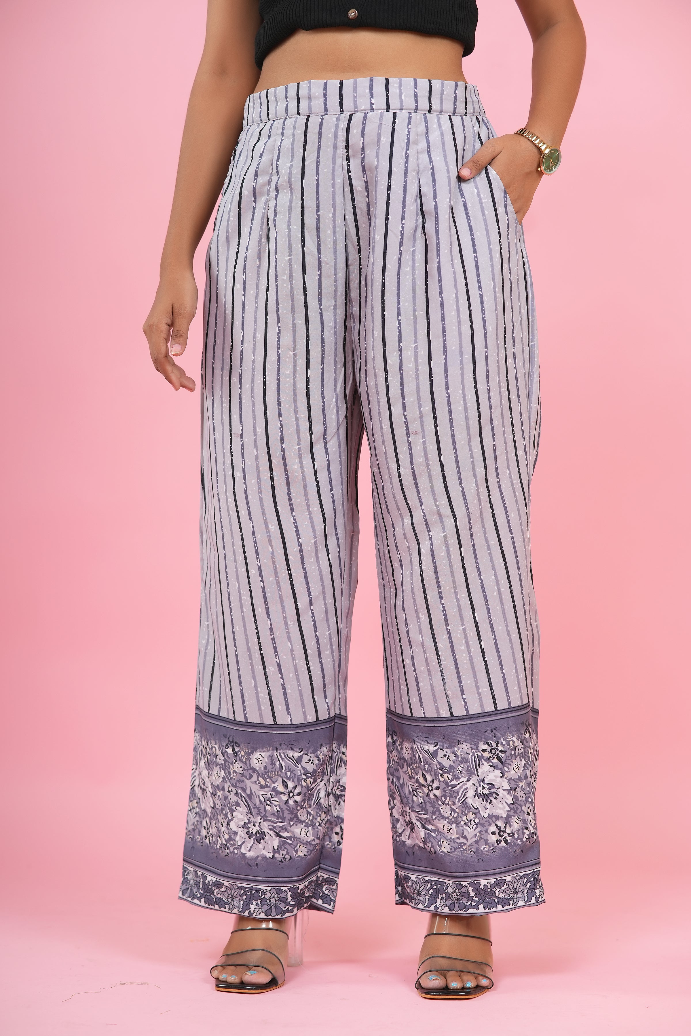 Lavender Bloom Printed Co-Ord Set