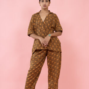 Rust Vintage Bloom Co-Ord Set