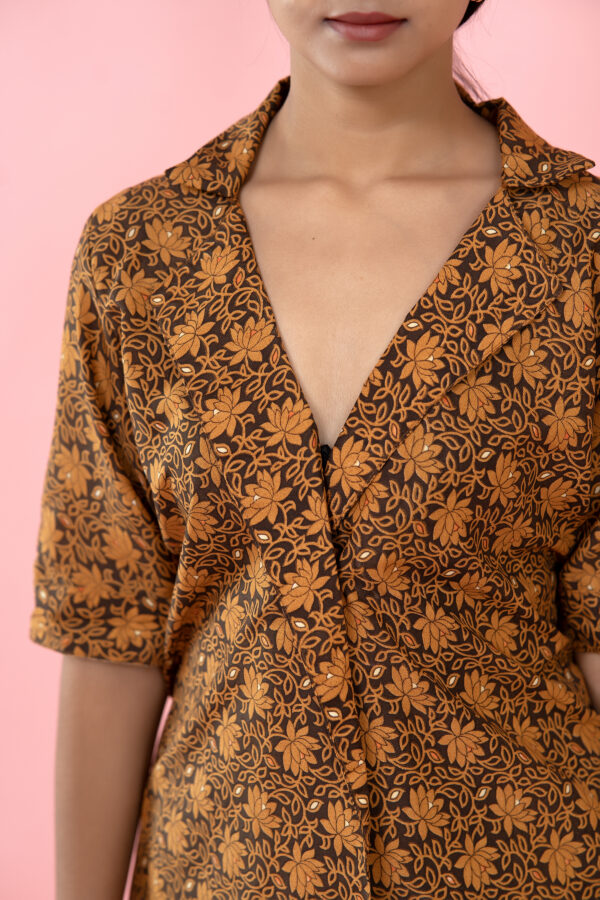 Rust Vintage Bloom Co-Ord Set - Image 6
