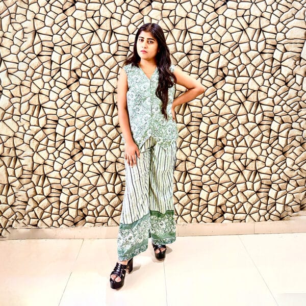 Mint Blossom Co-Ord Set