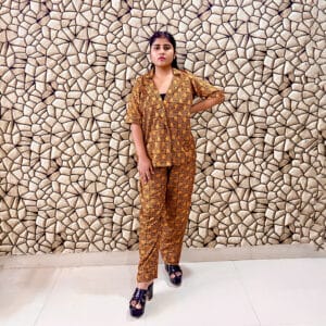 Rust Vintage Bloom Co-Ord Set
